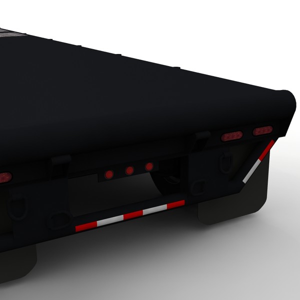 3d flatbed trailer dragon - Dragon T2d-5 oilfiled flatbed trailer by bansheewoj
