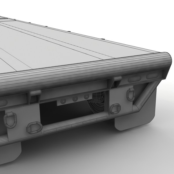 3d flatbed trailer dragon - Dragon T2d-5 oilfiled flatbed trailer by bansheewoj