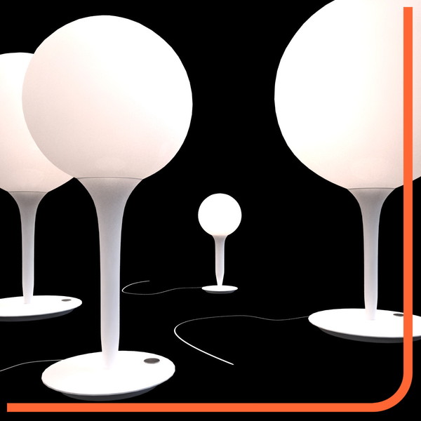 artemide castore lamp 3d 3ds - ARTEMIDE - CASTORE TABLE LAMP by marco brunori
