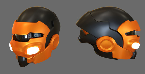 3d max helmet - Helmet Collection by dentonvanzan