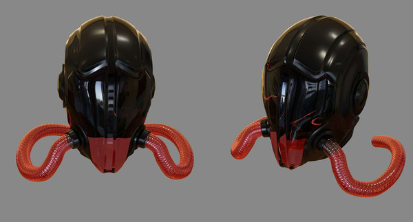 3d max helmet - Helmet Collection by dentonvanzan
