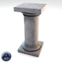 3d model marble column