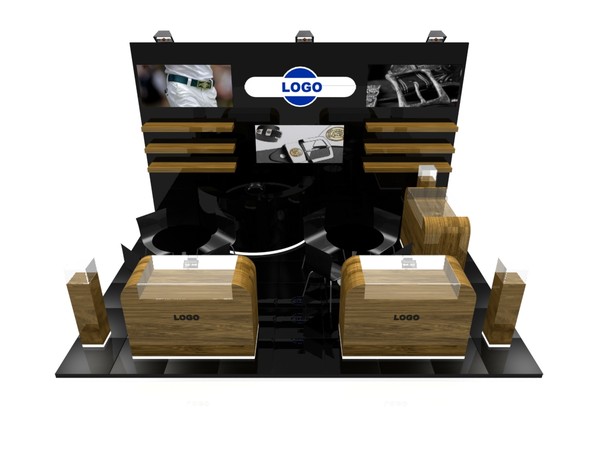 3dsmax accessories stand store - Exhibition Stand by luledesign