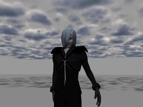 rigged final fantasy 3d ma - Kadaj Final Fantasy Villian by orion5175