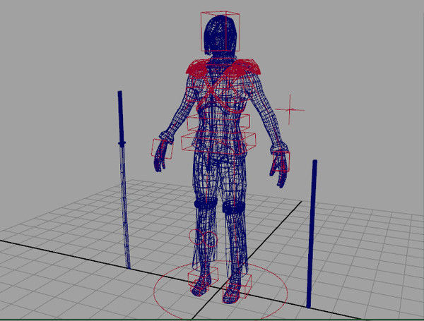 rigged final fantasy 3d ma - Kadaj Final Fantasy Villian by orion5175
