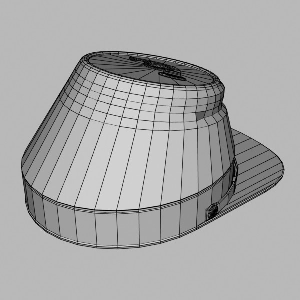 civil war union infantry 3d model - Civil War Union Infantry Kepi by mostlysquare