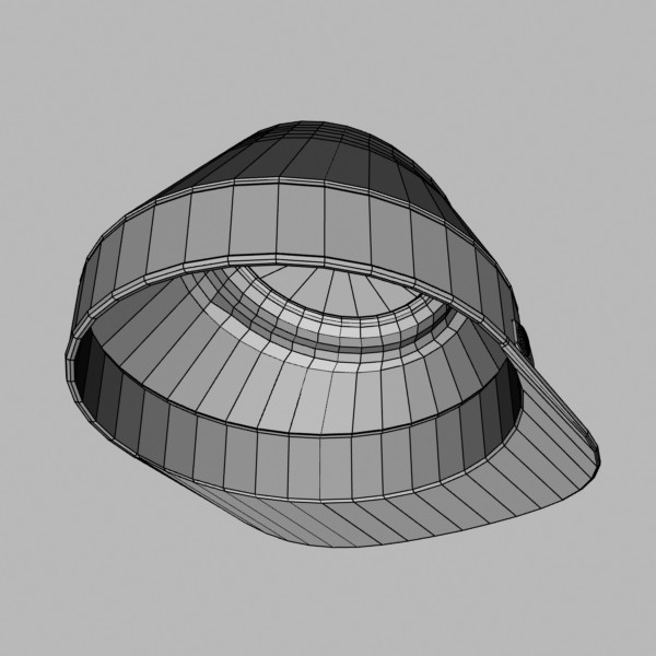 civil war union infantry 3d model - Civil War Union Infantry Kepi by mostlysquare