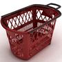 supermarket basket 3d max