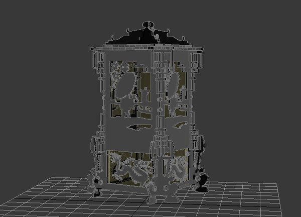 3d model lantern lamps - Japanese lantern by Sunny_goddess
