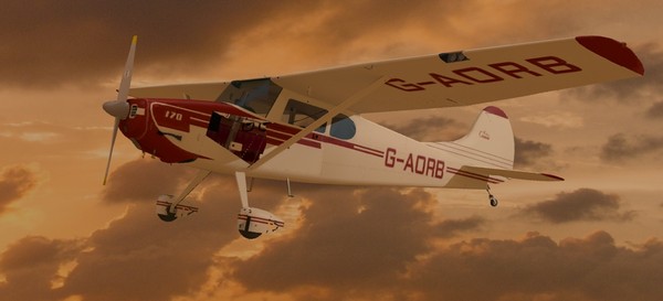 3d cessna 170 - Cessna Model 170... by Insect.Digital.Alchemy