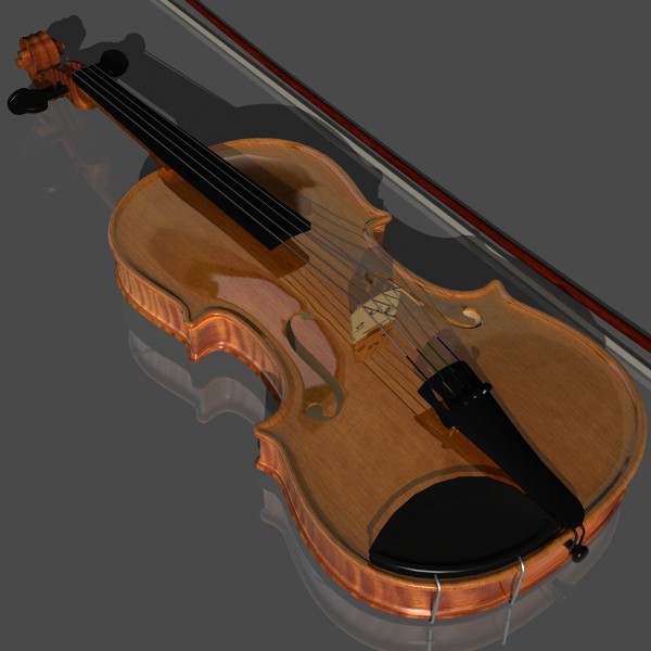3d model violin - Violin by mostlysquare