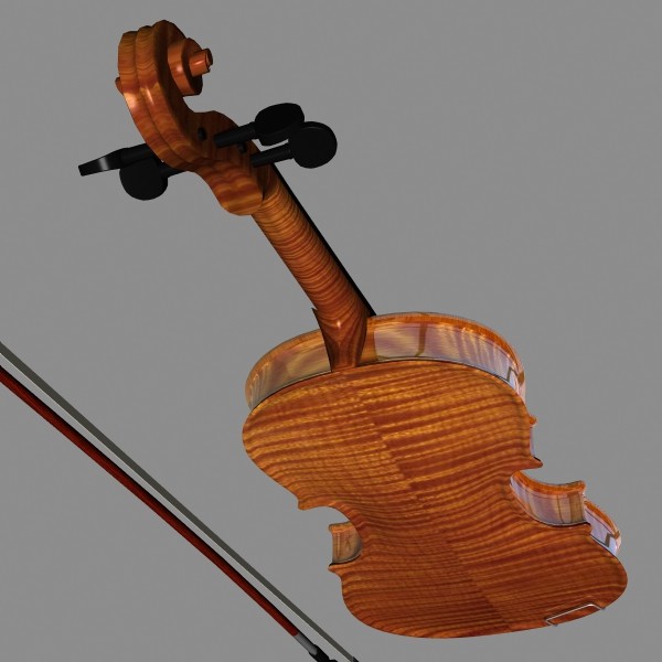 3d model violin - Violin by mostlysquare