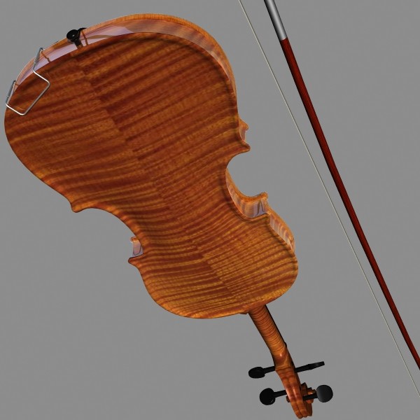 3d model violin - Violin by mostlysquare