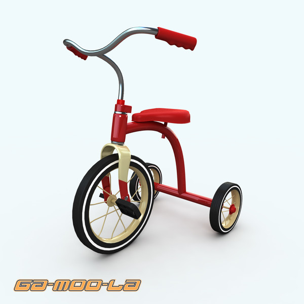 obj childrens tricycled - TOY_bike_tricycle.zip... by gamoola