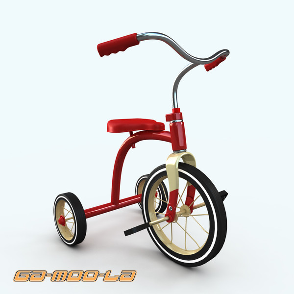obj childrens tricycled - TOY_bike_tricycle.zip... by gamoola