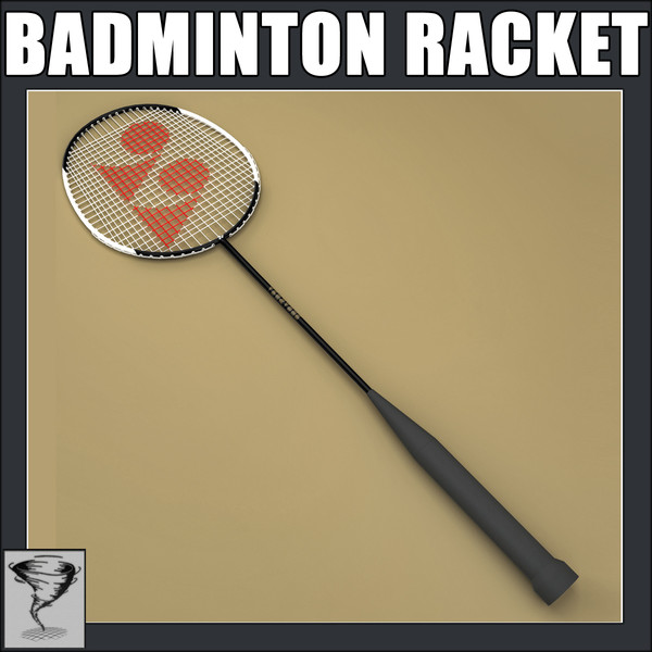 c4d badminton racket - Badminton Racket by Tornado Studio