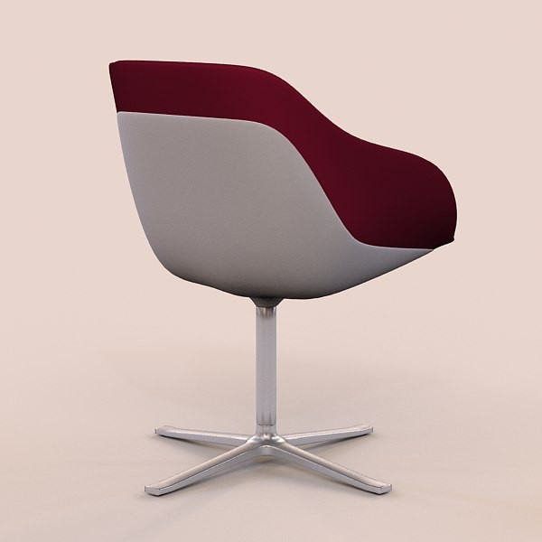 armchair walter knoll 3d model - armchair walter knoll turtle by zelosh
