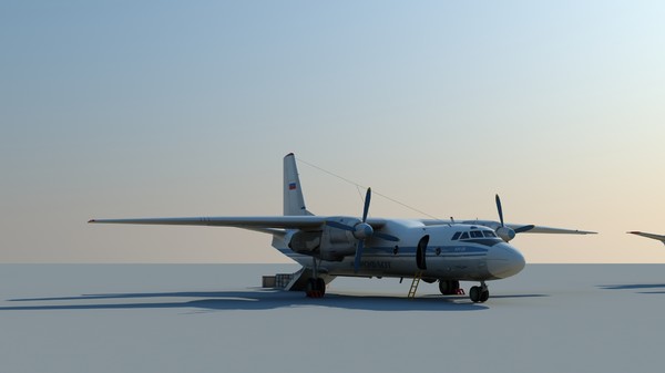 3d antonov an-26 military transport model - An-26 by Ghost.4d