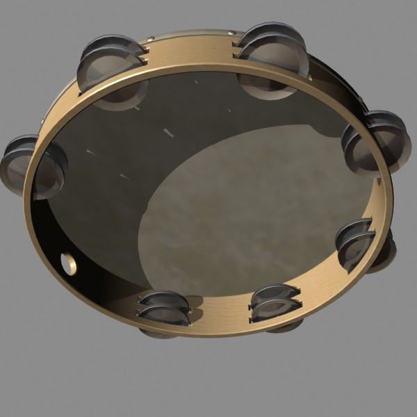 3ds max tambourine - Tambourine by mostlysquare