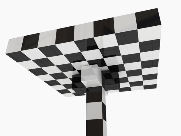moooi chess table 3d max - Moooi Chess small table by 3DmakeWork