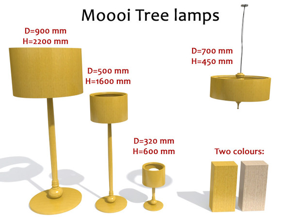 moooi tree floor lamps max - Moooi Tree lamps by 3DmakeWork
