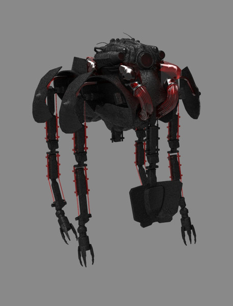 3d model sentinel repair bot - Sentinel Repair Bot by dentonvanzan