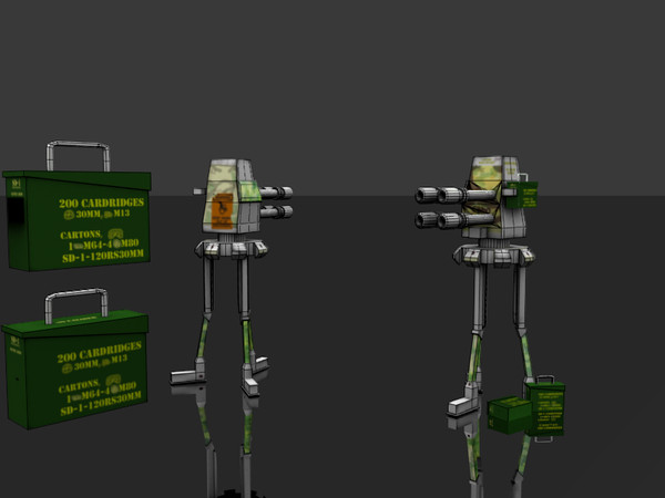 3d model sd-1 sentry gun turret - SD-1 Auto-Turret by nikolajdazz