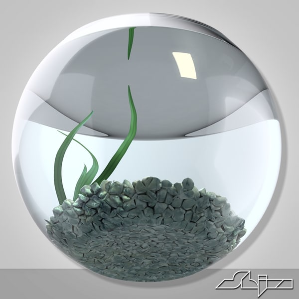 maya aquarium 1 - Aquarium Fish Tank 1 by shiva3d