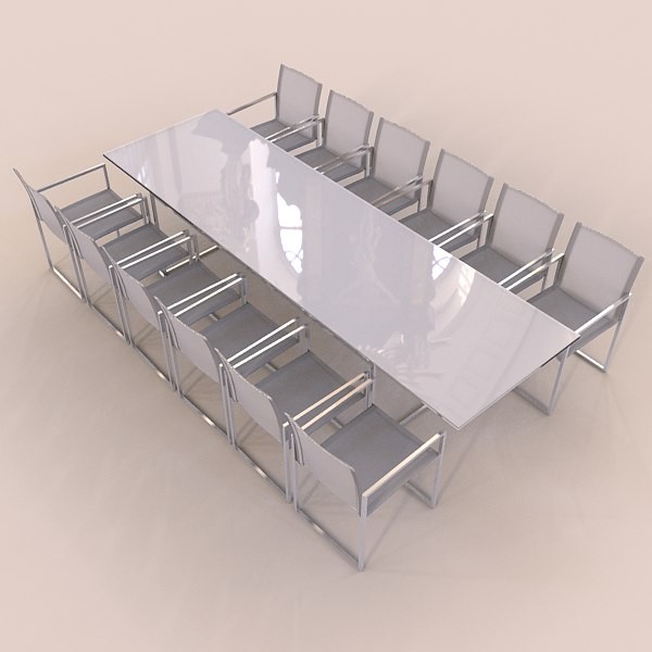 3ds max chair table outdoor - chair table outdoor royal botania ninix by zelosh