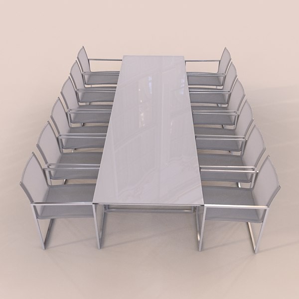 3ds max chair table outdoor - chair table outdoor royal botania ninix by zelosh