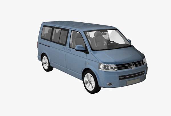 3d obj t5 multivan - VW T5 Multivan 2011 by DreiDe