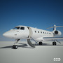 3d private gulfstream model