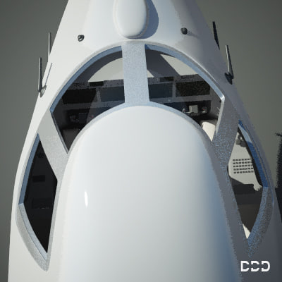 3d private gulfstream model - gulfstream g650 st2 by OODINDD