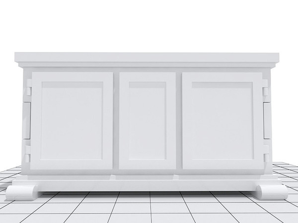 buffet moooi paper max - Moooi Paper buffet by 3DmakeWork