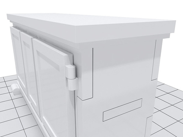 buffet moooi paper max - Moooi Paper buffet by 3DmakeWork