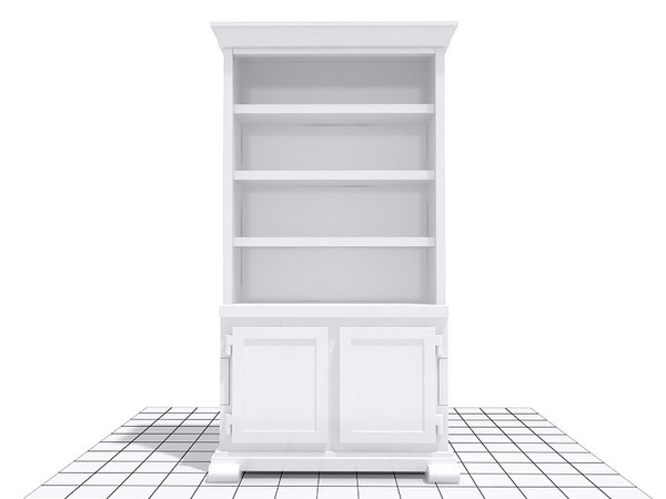 cabinet moooi paper 3d model - Moooi Paper cabinet by 3DmakeWork