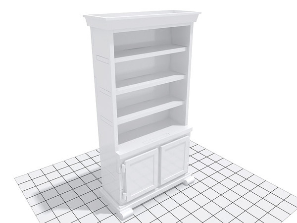 cabinet moooi paper 3d model - Moooi Paper cabinet by 3DmakeWork