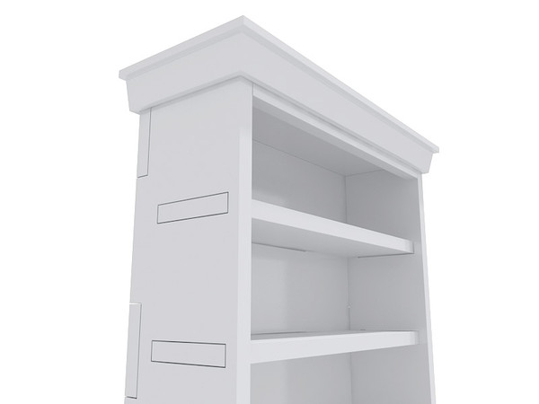cabinet moooi paper 3d model - Moooi Paper cabinet by 3DmakeWork