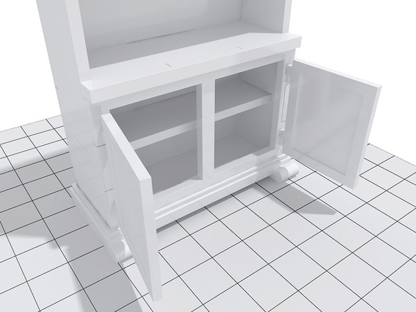 cabinet moooi paper 3d model - Moooi Paper cabinet by 3DmakeWork
