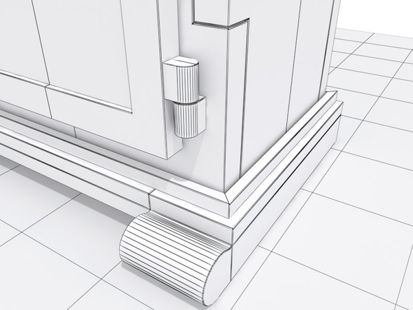 cabinet moooi paper 3d model - Moooi Paper cabinet by 3DmakeWork