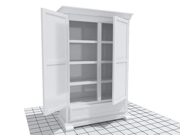 3ds max cupboard moooi paper - Moooi Paper cupboard by 3DmakeWork