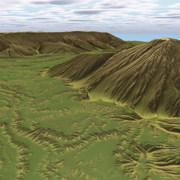3d terrain model - Terrain_T6... by ERLHN