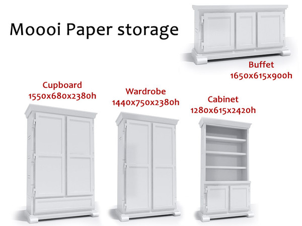 max moooi paper storages cabinet - Moooi Paper storages by 3DmakeWork