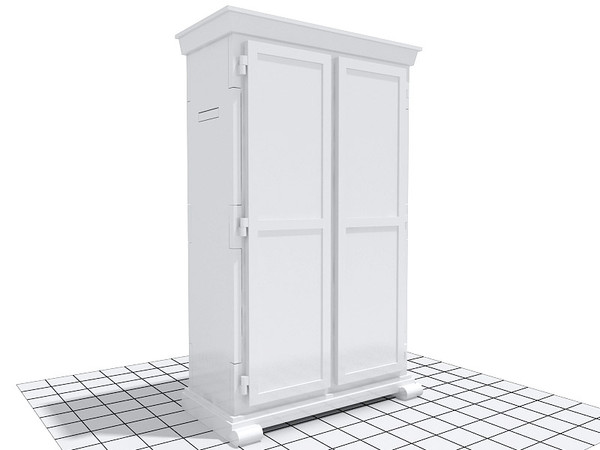 wardrobe moooi paper 3d model - Moooi Paper wardrobe... by 3DmakeWork