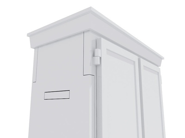 wardrobe moooi paper 3d model - Moooi Paper wardrobe... by 3DmakeWork