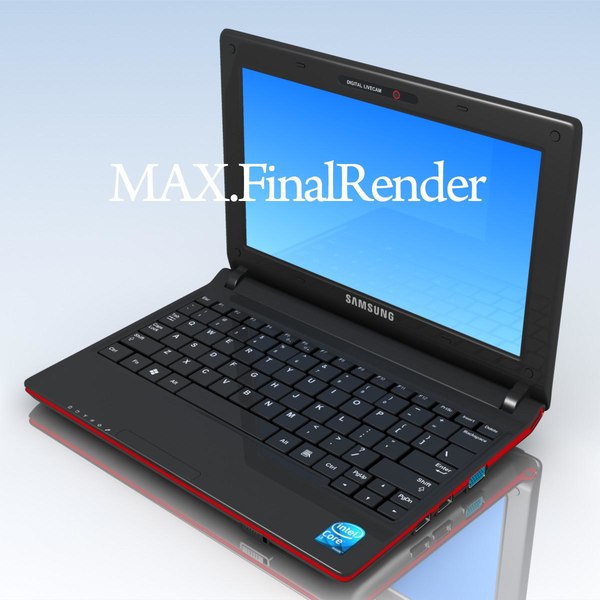 3ds max notebook samsung laptop - Notebook.SAMSUNG.N145.MF... by 3DLocker