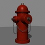 3d hydrant model