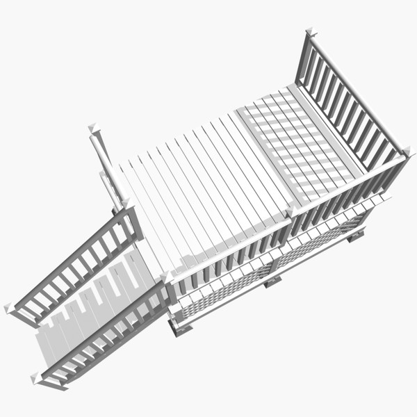 white deck 3d dxf - White Side Deck by chaosfractal