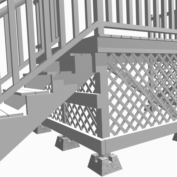 white deck 3d dxf - White Side Deck by chaosfractal