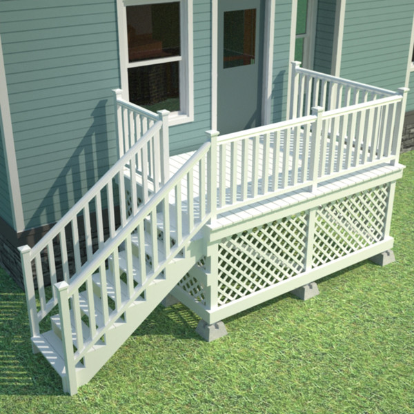 white deck 3d dxf - White Side Deck by chaosfractal